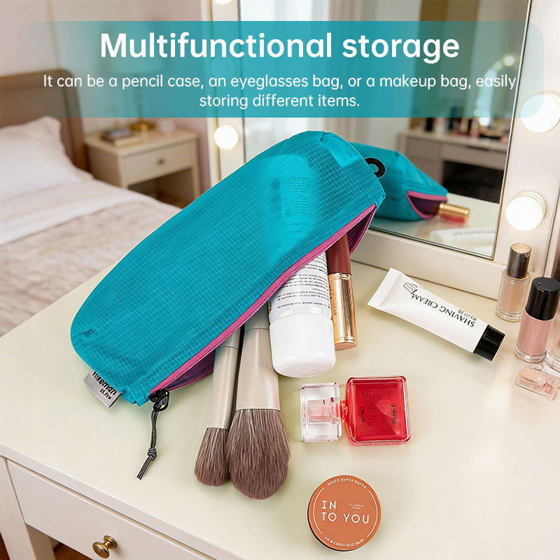 Travel Makeup Brush Organizer Pouch