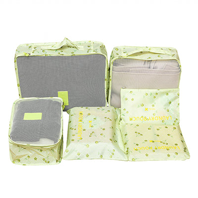 6-Piece Travel Packing Cube Organizer Set