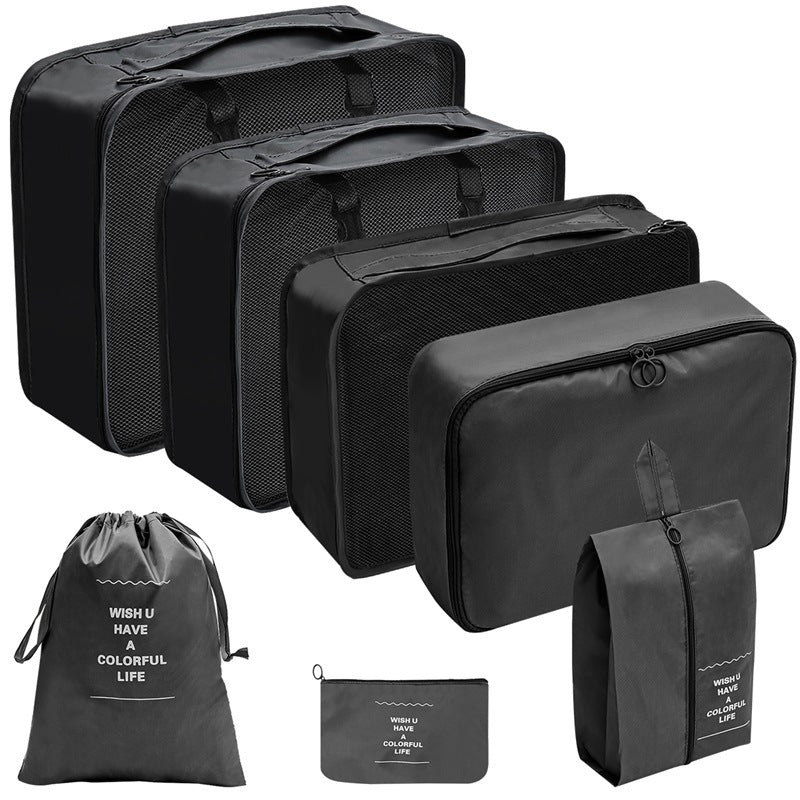 7-Piece Travel Packing Cubes Organizer Set