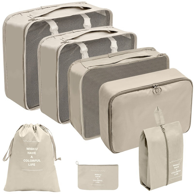 7-Piece Travel Packing Cubes Organizer Set