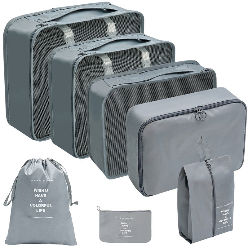 7-Piece Travel Packing Cubes Organizer Set
