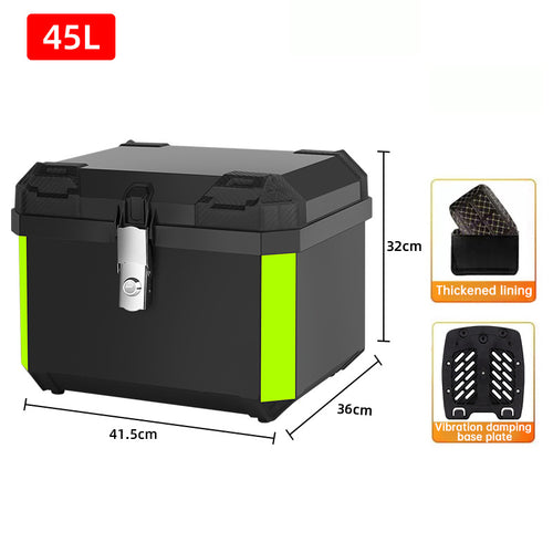 45L/55L Motorcycle Top Case, Quick Release Trunk for BMW R1200GS/R1250GS Honda Kawasaki Suzuki