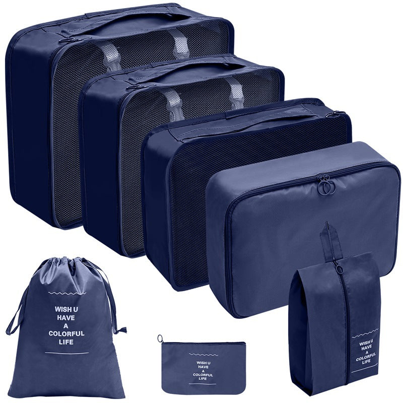 7-Piece Travel Packing Cubes Organizer Set
