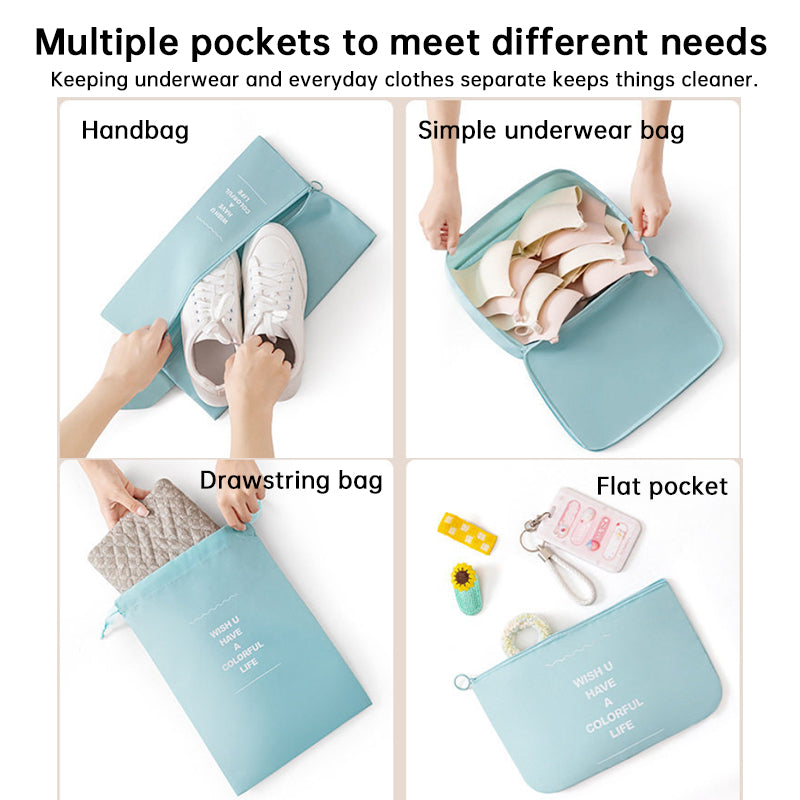 7-Piece Travel Packing Cubes Organizer Set