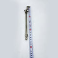 Stainless Steel Pressure Washer Extension Wand, Compatible with Standard High Pressure Washers, with Adjustable Rotating Nozzle