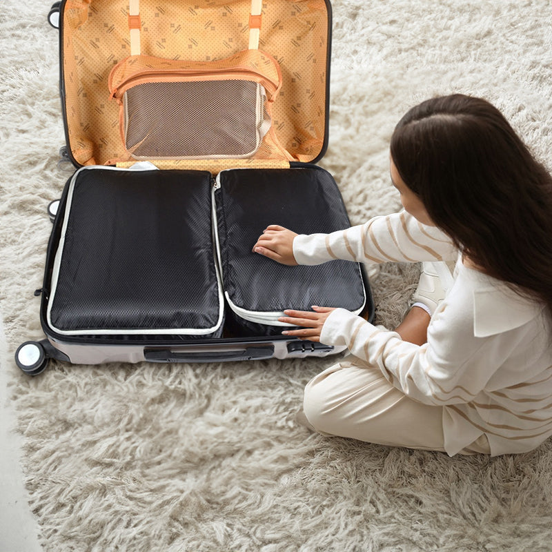 3-Piece Compression Packing Cubes for Travel