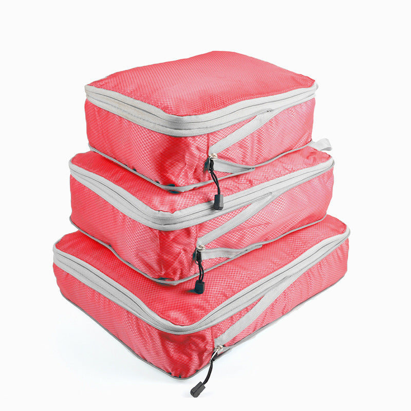 3-Piece Compression Packing Cubes for Travel