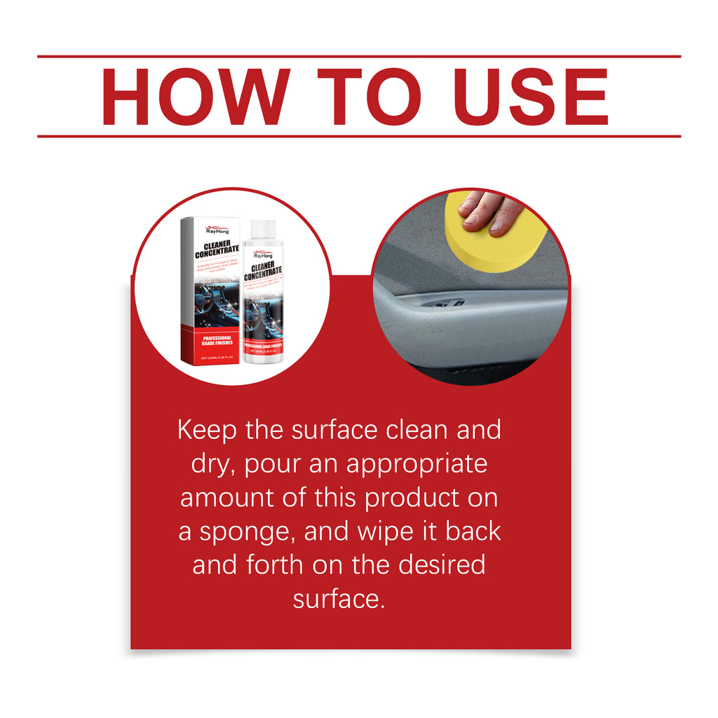 Rayhong Automotive Interior Plastic Retreader, Interior Cleaning Anti-Scratch Smooth As New Maintenance Agent