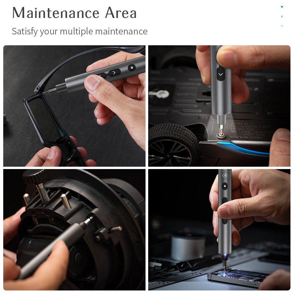 28 In 1 Electric Screwdriver Set Precision Repair Screwdriver Lithium Battery Charging Combination