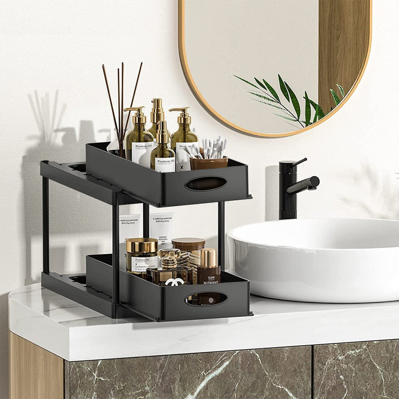 2-Tier Pull-Out Under-Sink Organizer