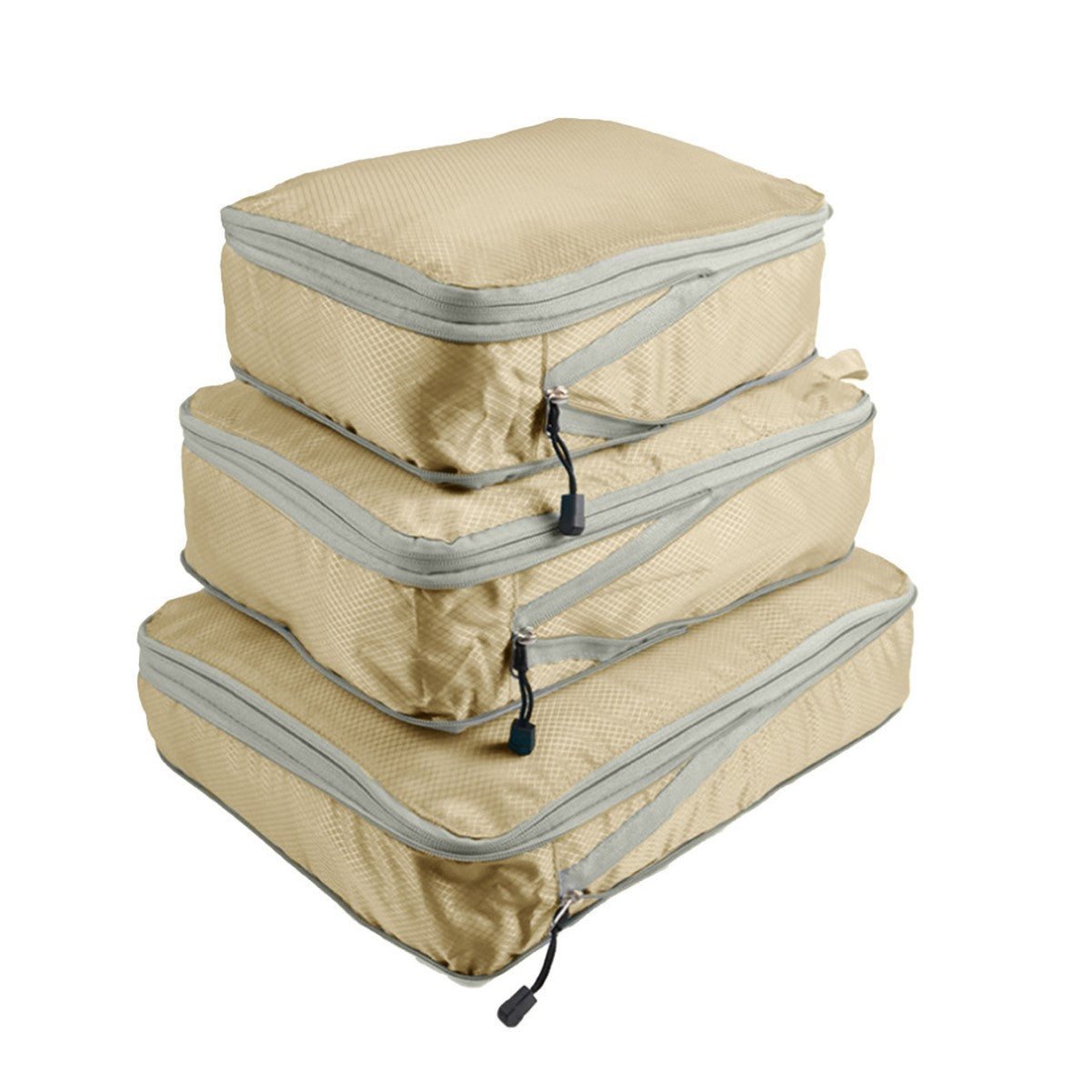 3-Piece Compression Packing Cubes for Travel
