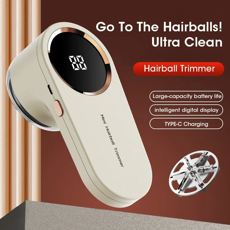 Rechargeable Digital Fabric Lint Remover