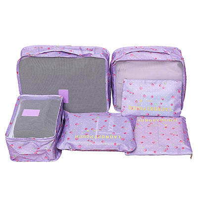 6-Piece Travel Packing Cube Organizer Set
