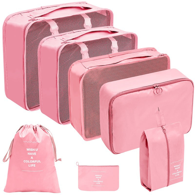 7-Piece Travel Packing Cubes Organizer Set