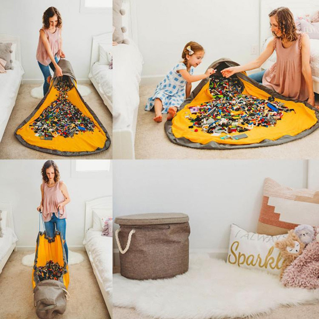 Portable Toy Storage Bag & Play Mat