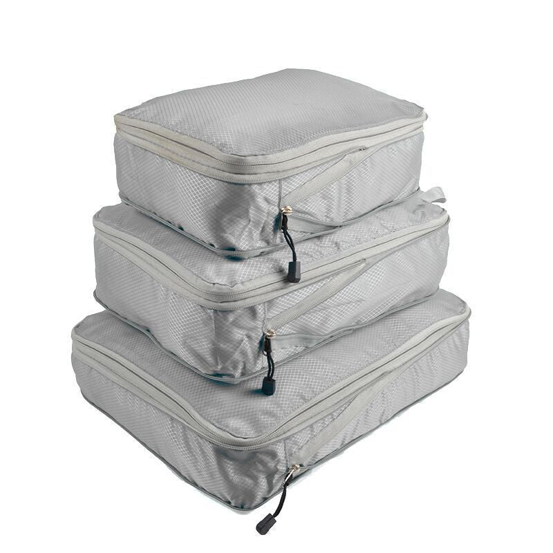 3-Piece Compression Packing Cubes for Travel