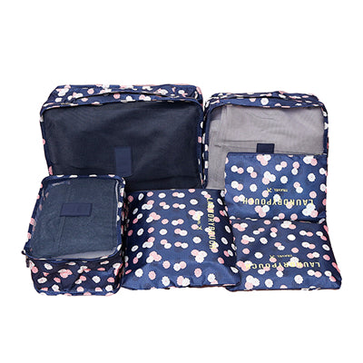 6-Piece Travel Packing Cube Organizer Set