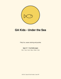 Portada de Under the Sea, GA Kids