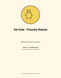 Portada de Friendly Robots, GA Kids