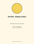 Portada de Shapes & Stars, GA Kids