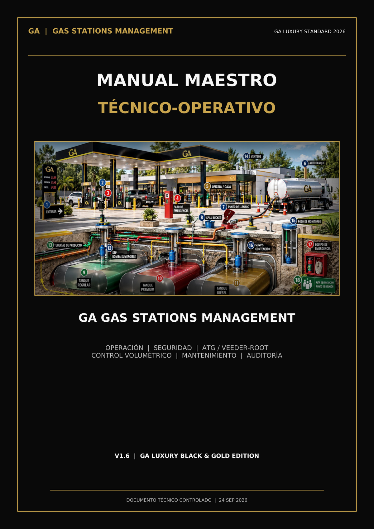 Portada de GA Gas Stations Management V1.6