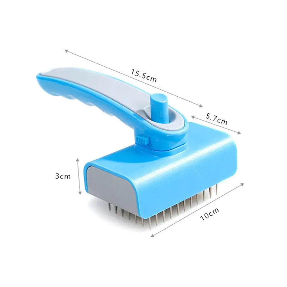 Self-Cleaning Pet Grooming Brush for Dogs & Cats