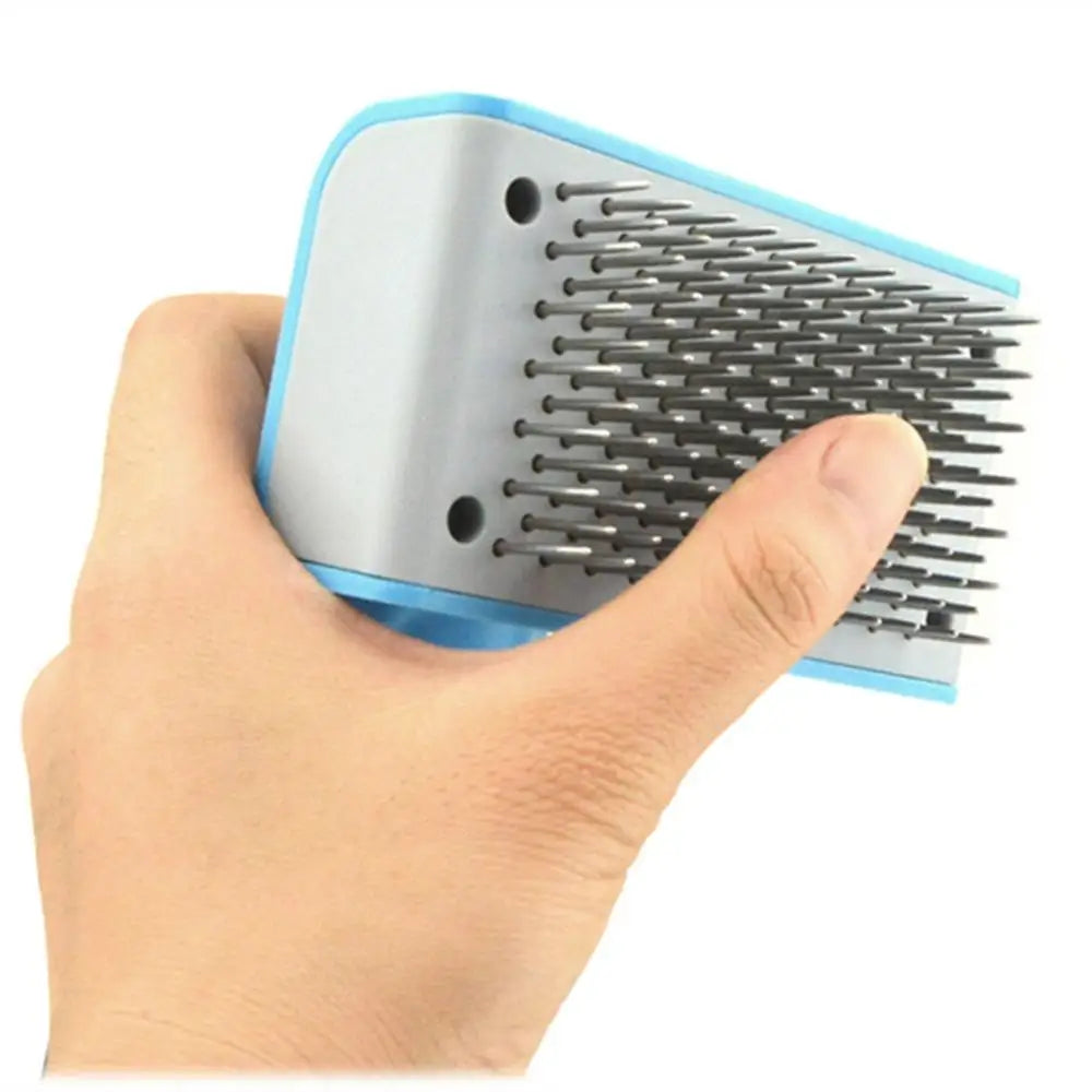 Self-Cleaning Pet Grooming Brush for Dogs & Cats