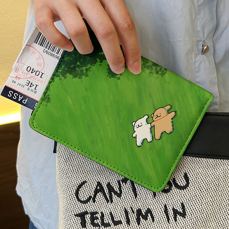 Cute Travel Passport Holder & Document Organizer
