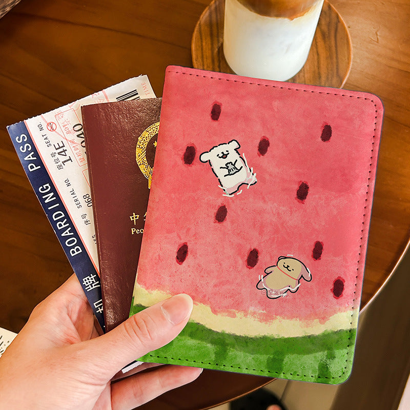 Cute Travel Passport Holder & Document Organizer