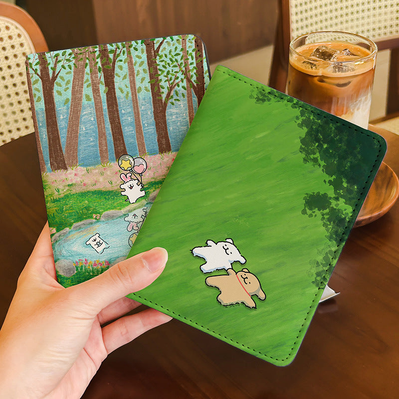 Cute Travel Passport Holder & Document Organizer