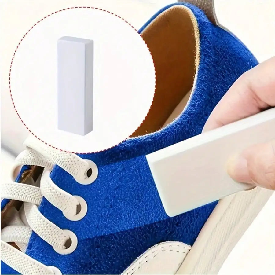 1 Piece White Shoe Rubber Eraser, Multi Surface Cleaning, Scratch Free Maintenance, Suitable for Family and Travel Carrying Use