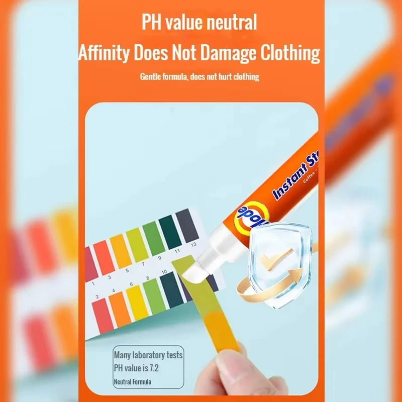 1/2/3/4PCS No-wash Portable Stain Remover Pen Portable Travel-Friendly Works on Food & Drink Stains Multipurpose Bleach Pen