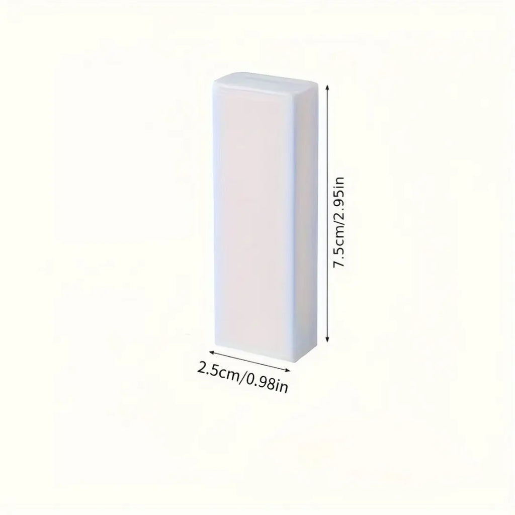 1 Piece White Shoe Rubber Eraser, Multi Surface Cleaning, Scratch Free Maintenance, Suitable for Family and Travel Carrying Use