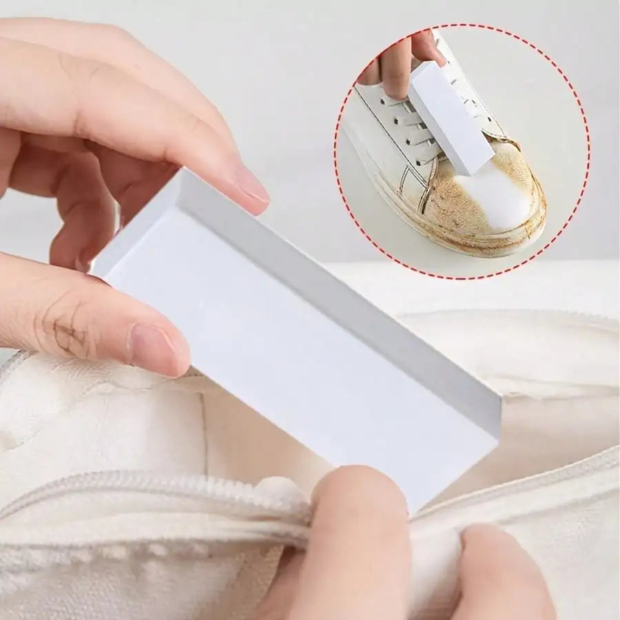 1 Piece White Shoe Rubber Eraser, Multi Surface Cleaning, Scratch Free Maintenance, Suitable for Family and Travel Carrying Use