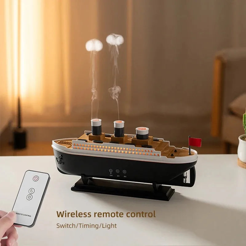 Aromatherapy Humidifier Raindrop Air Humidifier Color Light White Noise Essential Oil Diffuser Household Ultrasonic Aromatherapy