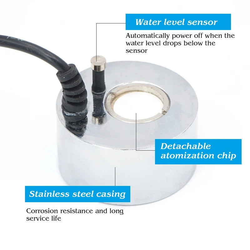 DC 24V Ultrasonic Mist Maker Air Humidifier Water scape Atomization Atomizer Diffuser Smart home High Quality