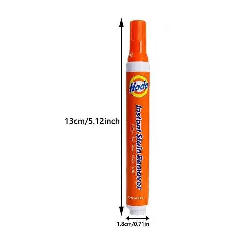 1/2/3/4PCS No-wash Portable Stain Remover Pen Portable Travel-Friendly Works on Food & Drink Stains Multipurpose Bleach Pen
