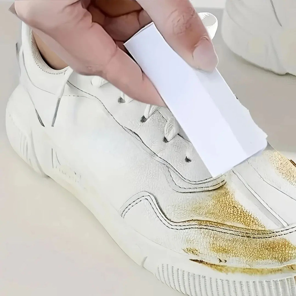 1 Piece White Shoe Rubber Eraser, Multi Surface Cleaning, Scratch Free Maintenance, Suitable for Family and Travel Carrying Use